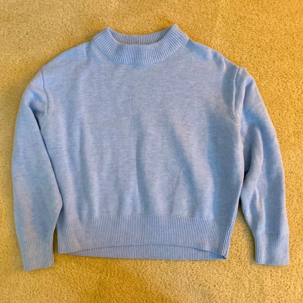 Sky Blue Sweater Shirt